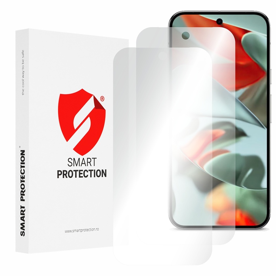 [SET 2x] Folie de protectie Google Pixel 9 Pro XL, Premium Classic, Smart Protection, Transparent