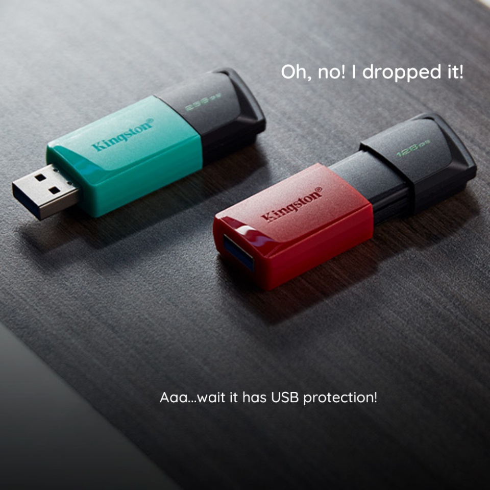 Stick Memorie USB 3.2 FlashDrive, 256GB, Kingston, DT Exodia M, Negru - 3 | YEO