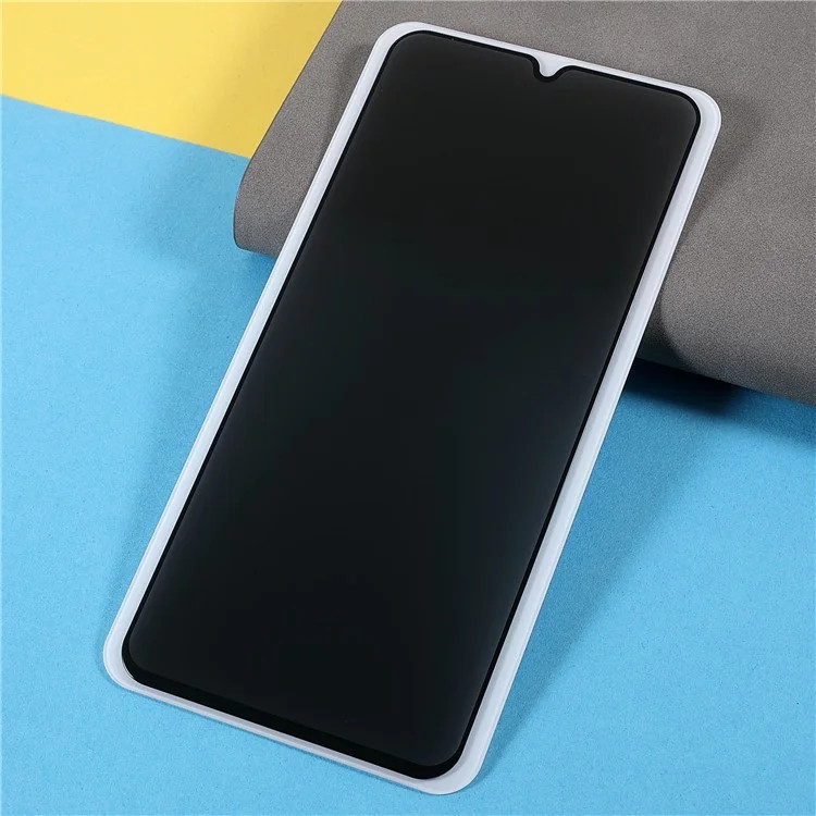 Sticla pentru Xiaomi Redmi A3, Anti-spy Ultra HD, Protectie 9H, Montare Simplă, SKYDDAR 111D Privacy - Black Frame - 2 | YEO