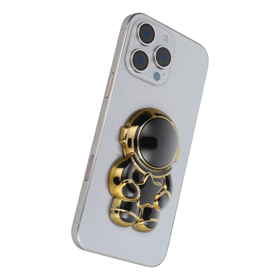 Suport Adeziv Universal Astonaut, Ideal pentru Vizionare Video, 9x6 cm, SKDR, Negru - 1 | YEO
