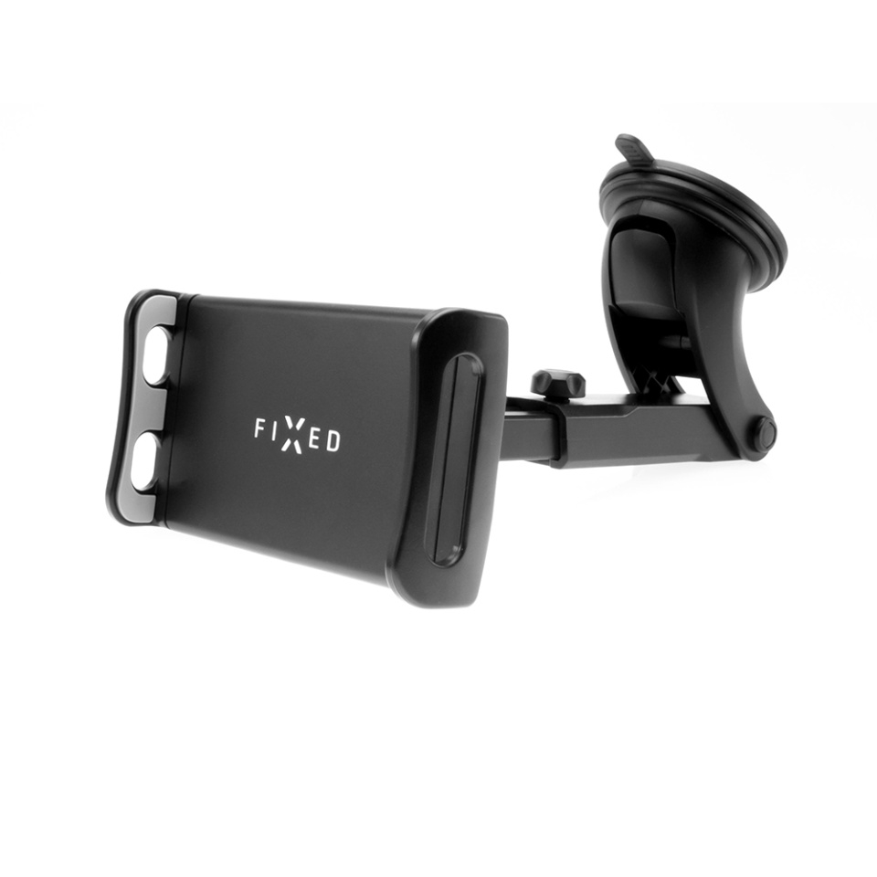 Suport Auto Tetiera pentru Tableta si Telefon , Dimensiune 7 - 13 inch, Fixed FIXTAB-XL-BK - Negru