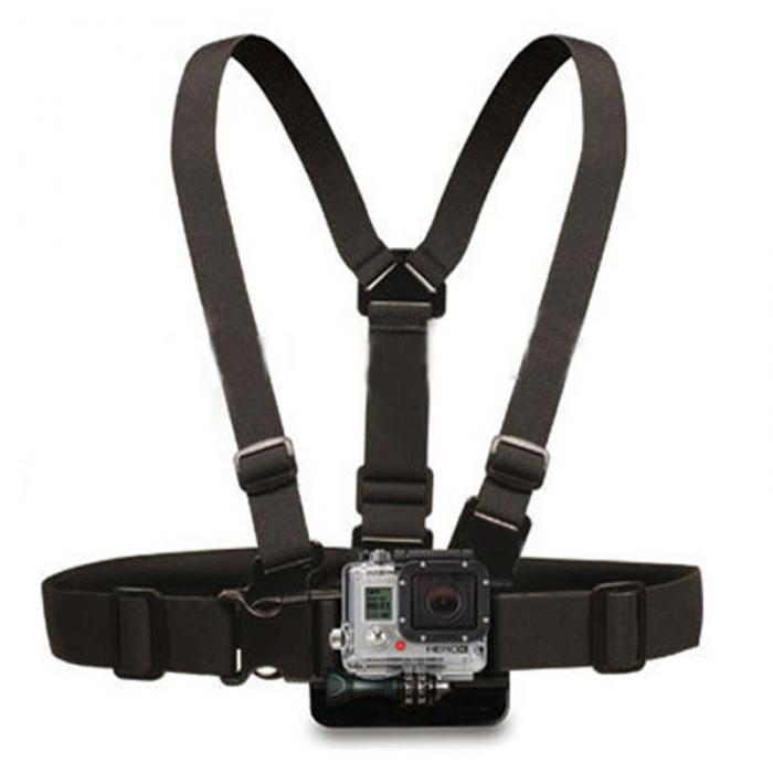 Suport universal tip ham pentru GoPro (CHS01), Techsuit - Negru
