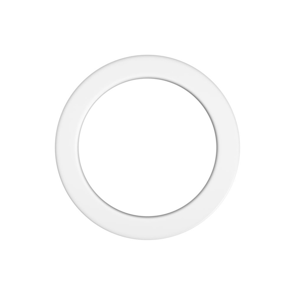 Adaptor Magnetic, FIXED, MagPlate Compatibil MagSafe Forma Rotunda Adeziv 3M, Alb