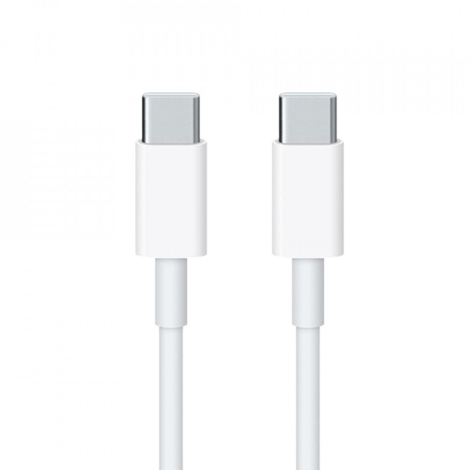 Apple - Original Data Cable A1739 (MLL82ZM/A) - Type-C to Type-C, 2m - White (Blister Packing) - 2 | YEO