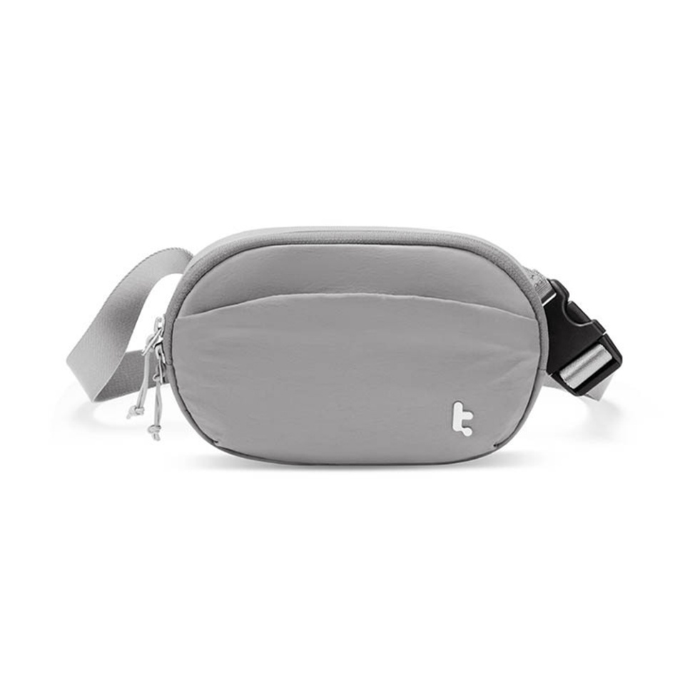 Borseta sport cu fermoar, ajustabila, Unisex, Tomtoc, T32 - Gri