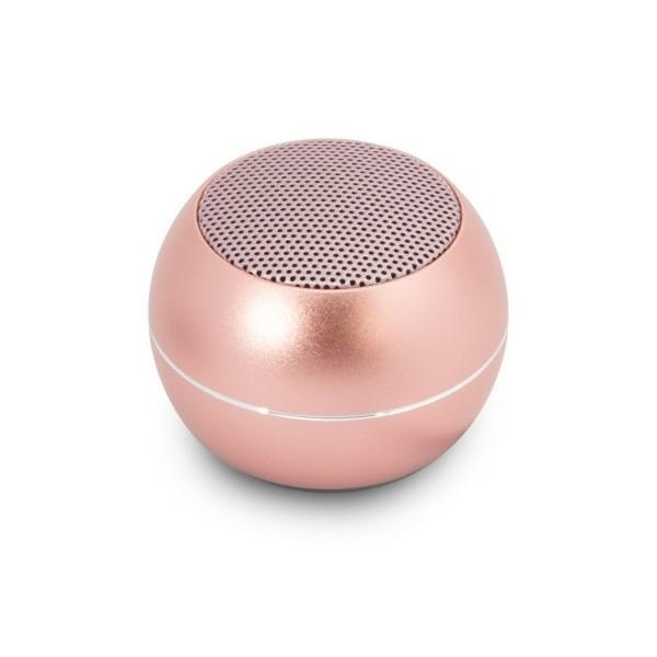 Boxa portabila Guess Mini Bluetooth Speaker (GUWSALGEP), 3W, Autonomie 4 ore, Roz - 2 | YEO