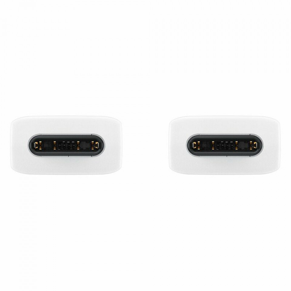 Cablu de Date Fast Charging, 2x Type-C, 5A, 1m - Samsung (EP-DN975BWEGWW) - White (Bulk Packing) - 2 | YEO