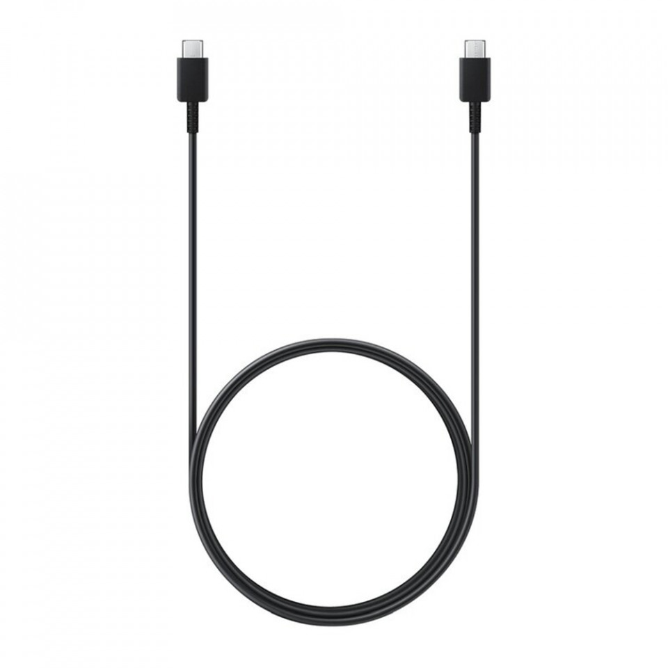 Cablu de Date Type-C la Type-C Fast Charging 3A, 1.8m - Samsung (EP-DX310JBE) - Black (Bulk Packing) - 1 | YEO