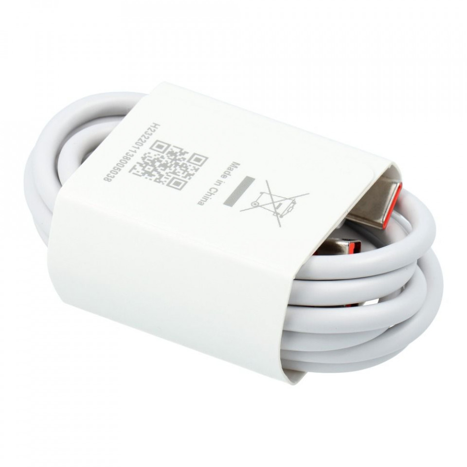 Cablu USB la Type-C 5A, 1M, Original Xioami - Alb - 1 | YEO