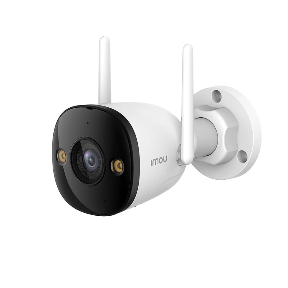 Camera Video WiFi Outdoor, 3MP, Detectare miscare, Night Vision, IP67, Imou Camera Bullet 3, Alb