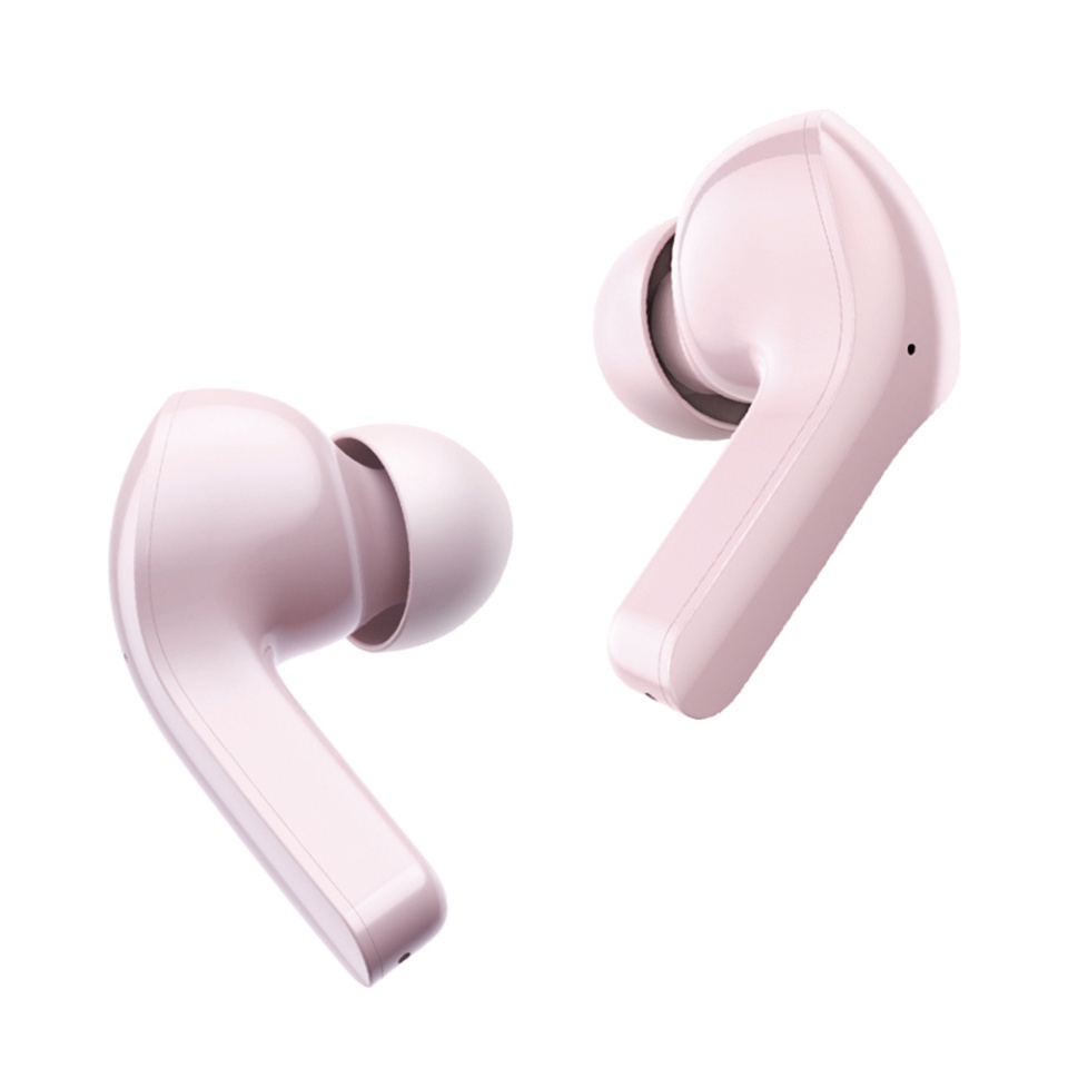 Casti Bluetooth Wireless, AceFast T6, Casti fara Fir, Bluetooth 5.0, TWS, USB-C, cu dock de incarcare, Rezistente la Praf IPX4, Roz - 1 | YEO