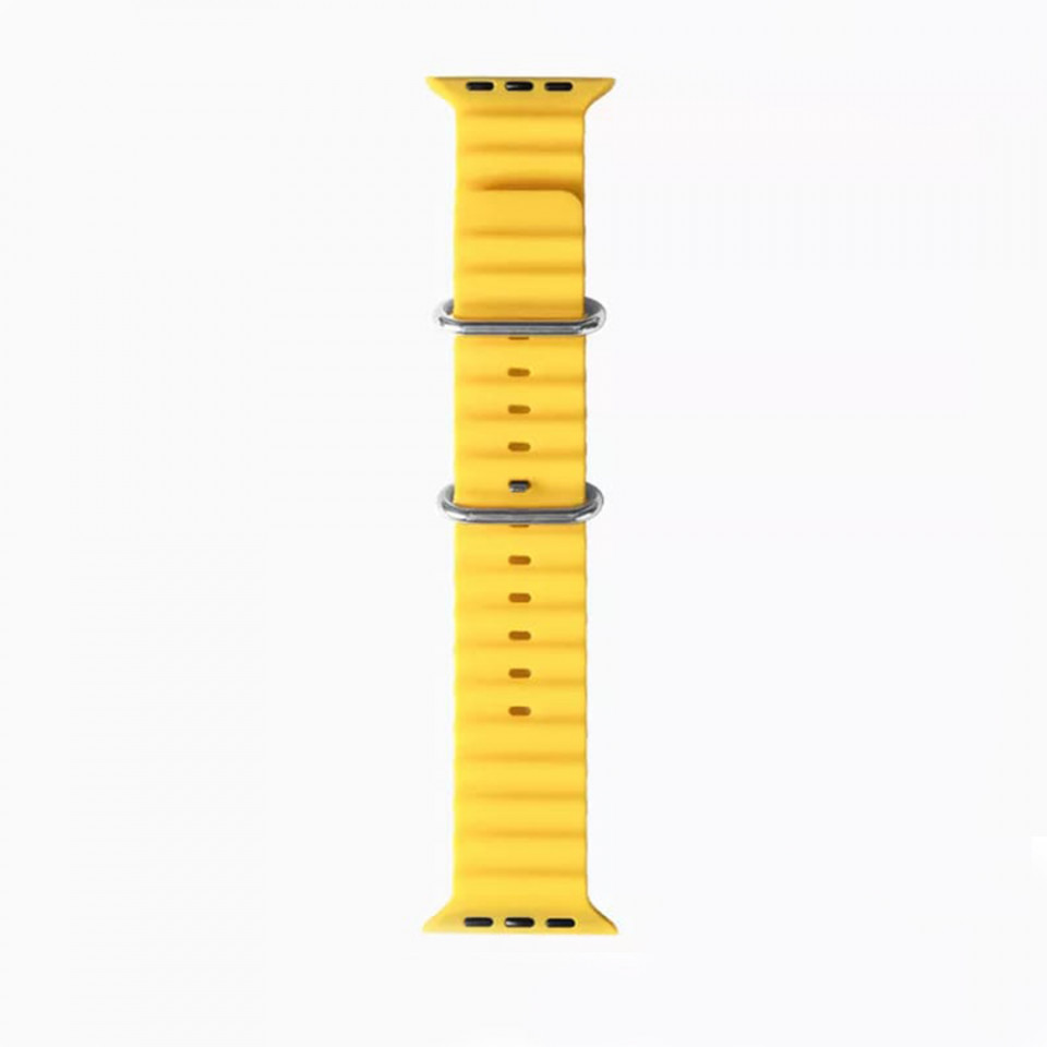 Curea Apple Watch (42 mm / 44 mm / 45 mm / 49 mm), Techsuit W038 - Galben - 2 | YEO