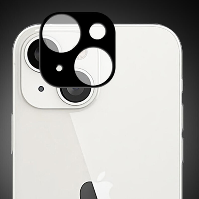Folie camera iPhone 13 / 13 Mini, Techsuit Full Camera Glass - Negru - 2 | YEO