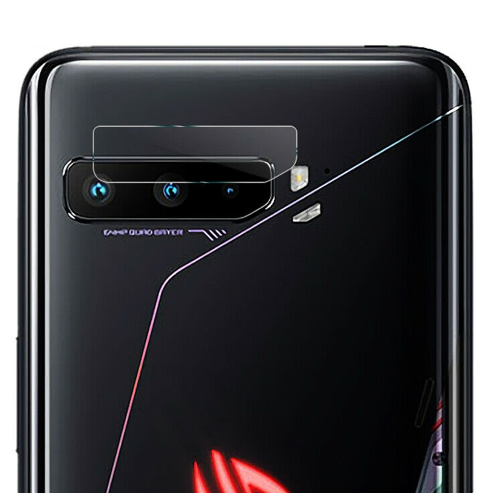 Folie camera pentru Asus ROG Phone 5, SKYDDAR INNOVATION, Camera Glass Transparenta, set cu sticker