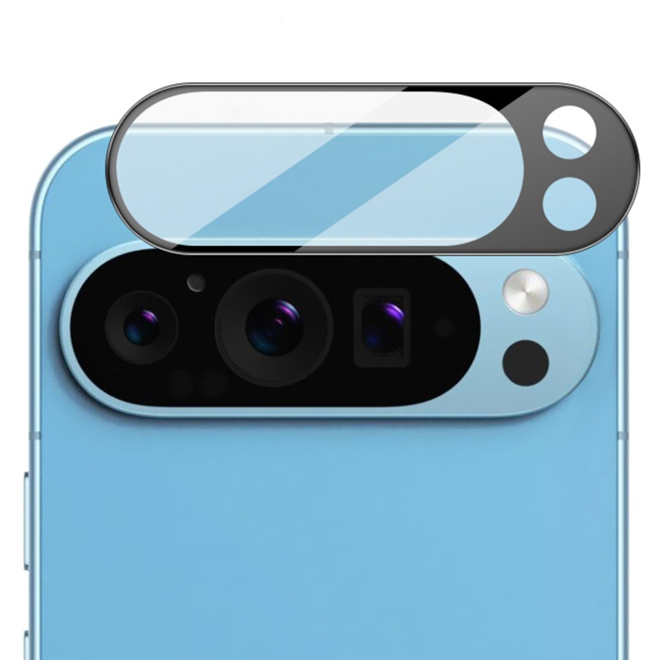 Folie camera pentru Google Pixel 9 Pro, SKYDDAR INNOVATION, Camera Glass Negru, set cu sticker - 1 | YEO