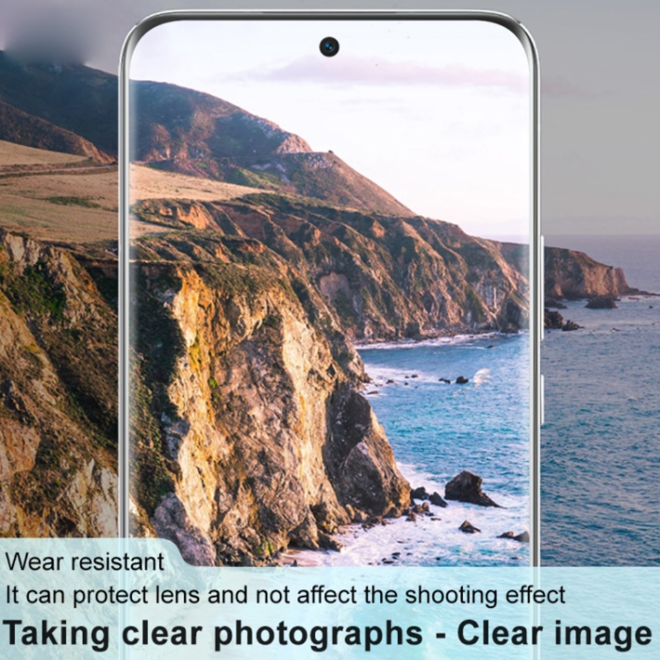 Folie camera pentru Honor Magic6 Pro, SKYDDAR INNOVATION, Camera Glass Negru, set cu sticker - 3 | YEO