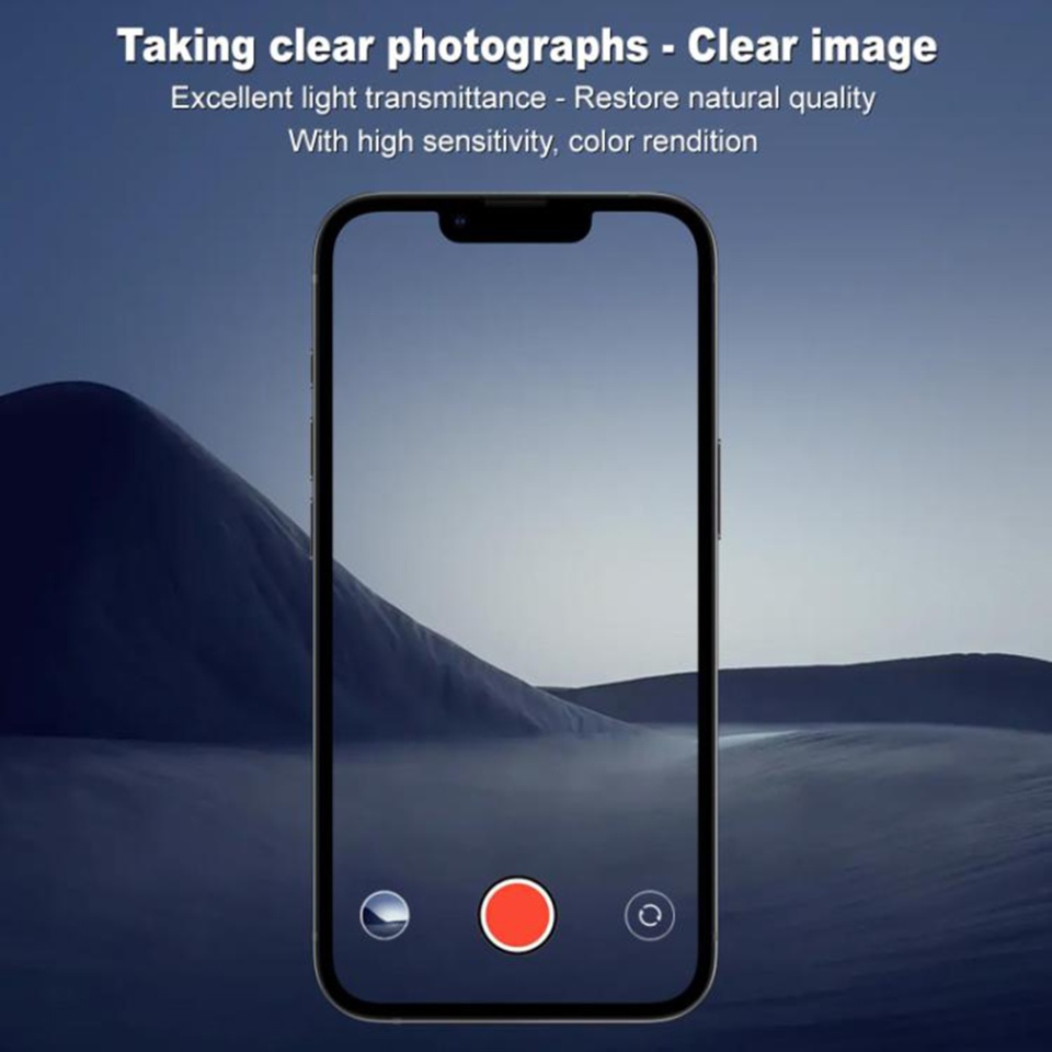 Folie camera pentru iPhone 16e, SKYDDAR INNOVATION, Camera Glass Negru, set cu sticker - 3 | YEO