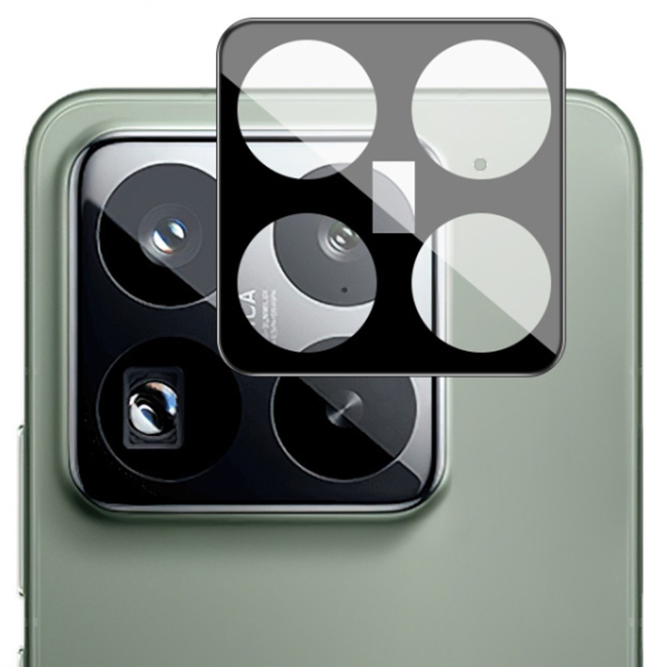 Folie camera pentru Xiaomi 15 Pro, SKYDDAR INNOVATION, Camera Glass Negru, set cu sticker - 1 | YEO