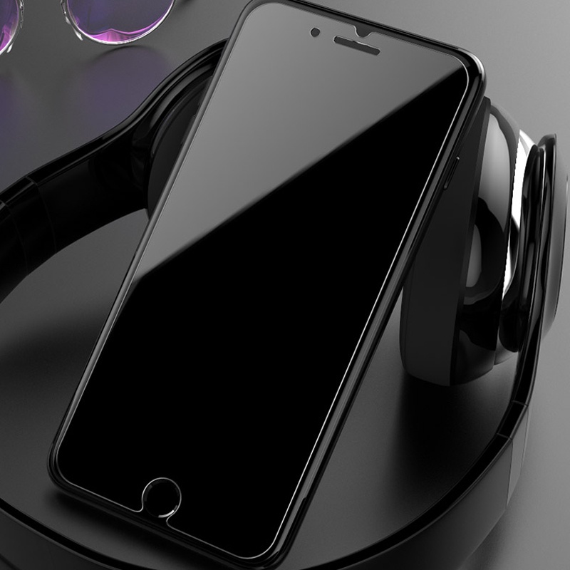 Folie de Sticla iPhone 15 Plus, Claritate Maxima, Lito, 2.5D Classic Glass 9H, Privacy - 2 | YEO