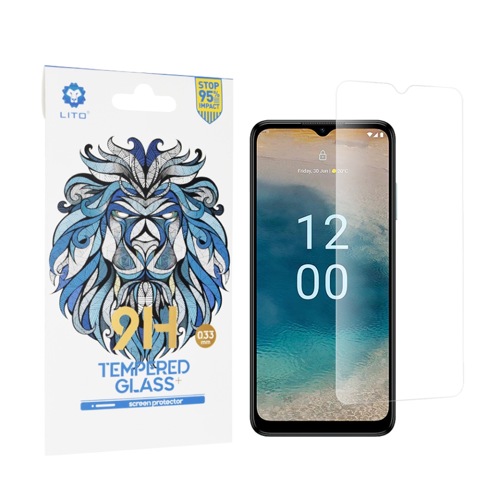 Folie de Sticla Nokia G22, Claritate Maxima, Lito, 2.5D Classic Glass 9H, Transparent