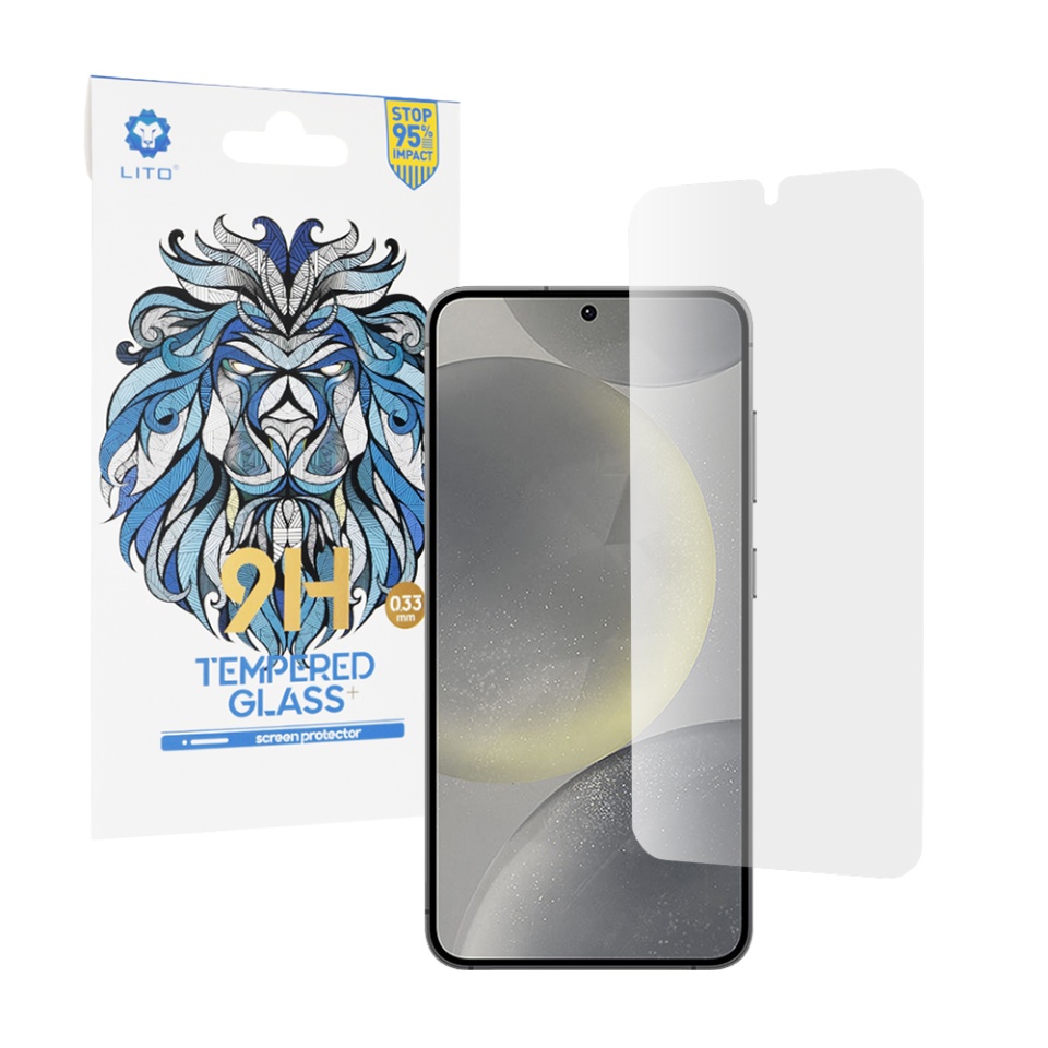 Folie de Sticla Samsung Galaxy S24 / Galaxy S25, Claritate Maxima, Lito, 2.5D Classic Glass 9H, Transparent