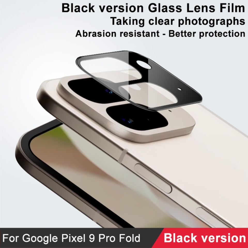 Folie pentru camera pentru Google Pixel 9 Pro Fold, Skyddar Camera Shield - Negru - 2 | YEO
