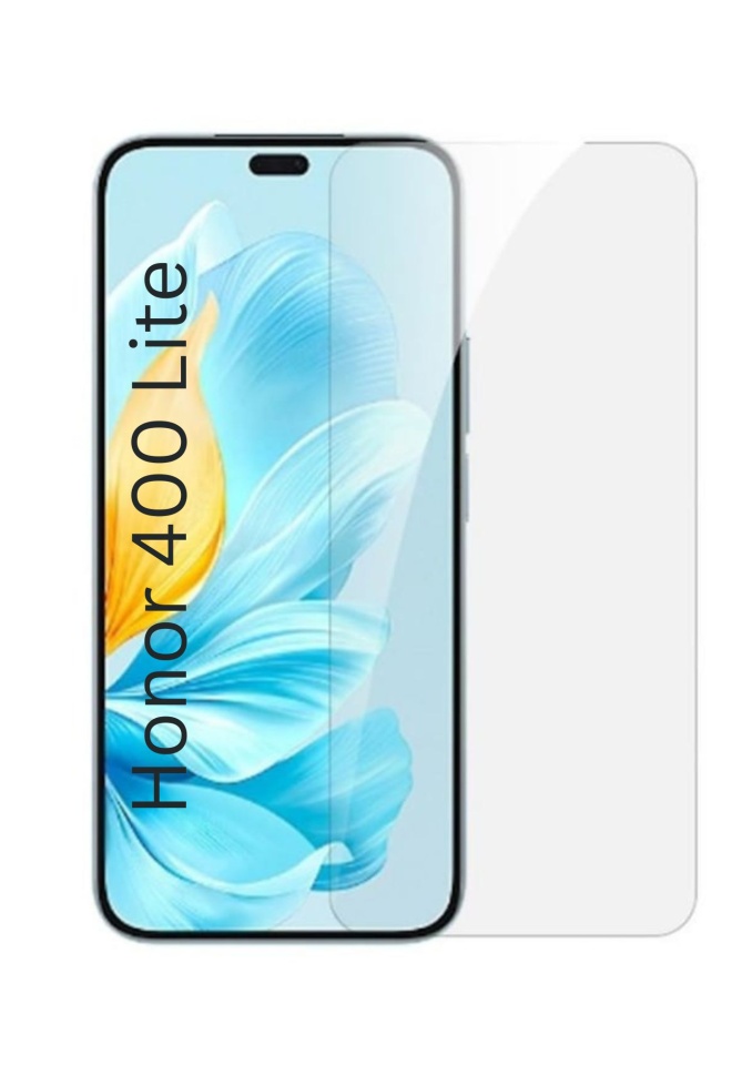 Folie pentru Honor 400 Lite, SKYDDAR INNOVATION, Protectie 9H, 0.3mm, Clear Vision, set cu sticker, Transparent