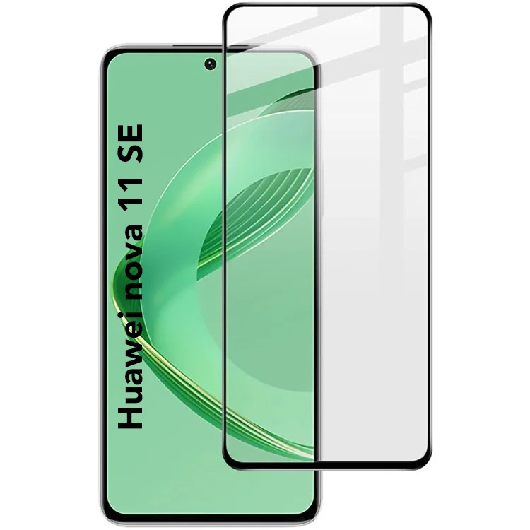 Folie pentru Huawei nova 11 SE / nova 12 SE, Ultra HD, Protectie 9H, Montare Simplă, SKYDDAR 111D - Black Frame