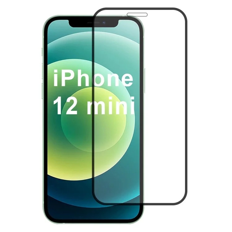 Folie pentru iPhone 12 Mini, Sticla Securizata, Ultra HD, Protectie 9H, Montare Simplă, SKYDDAR 111D - Transparent