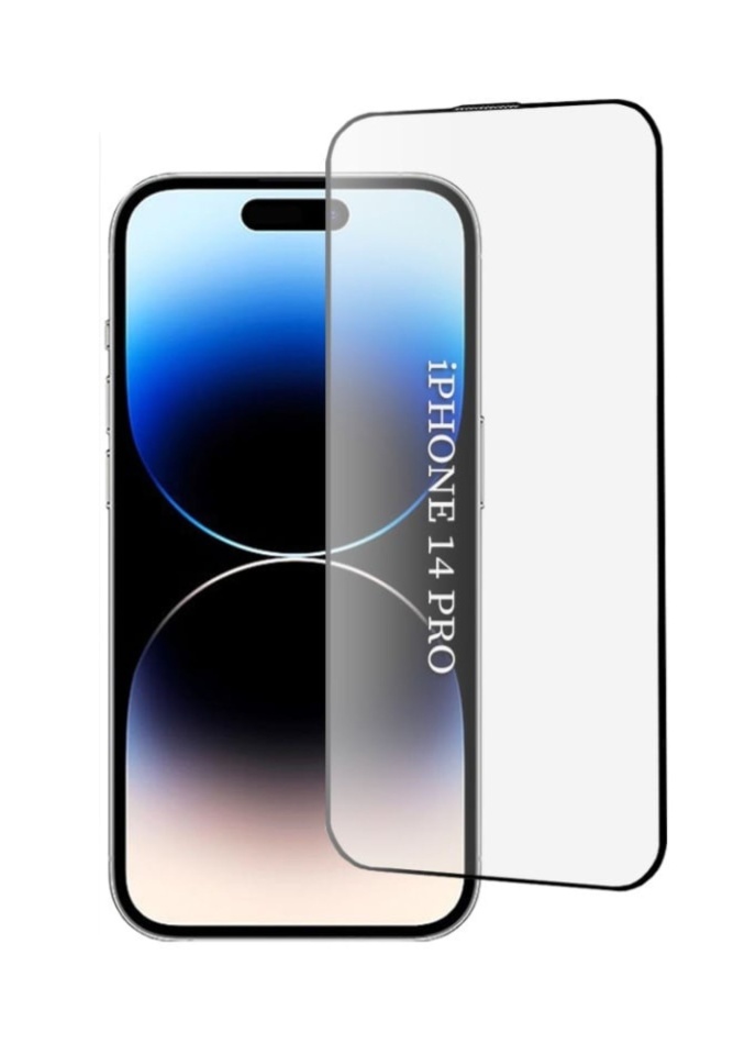 Folie pentru iPhone 14 Pro, SKYDDAR INNOVATION, ESD Glass Anti Static, Ultra HD, set cu sticker, Transparent