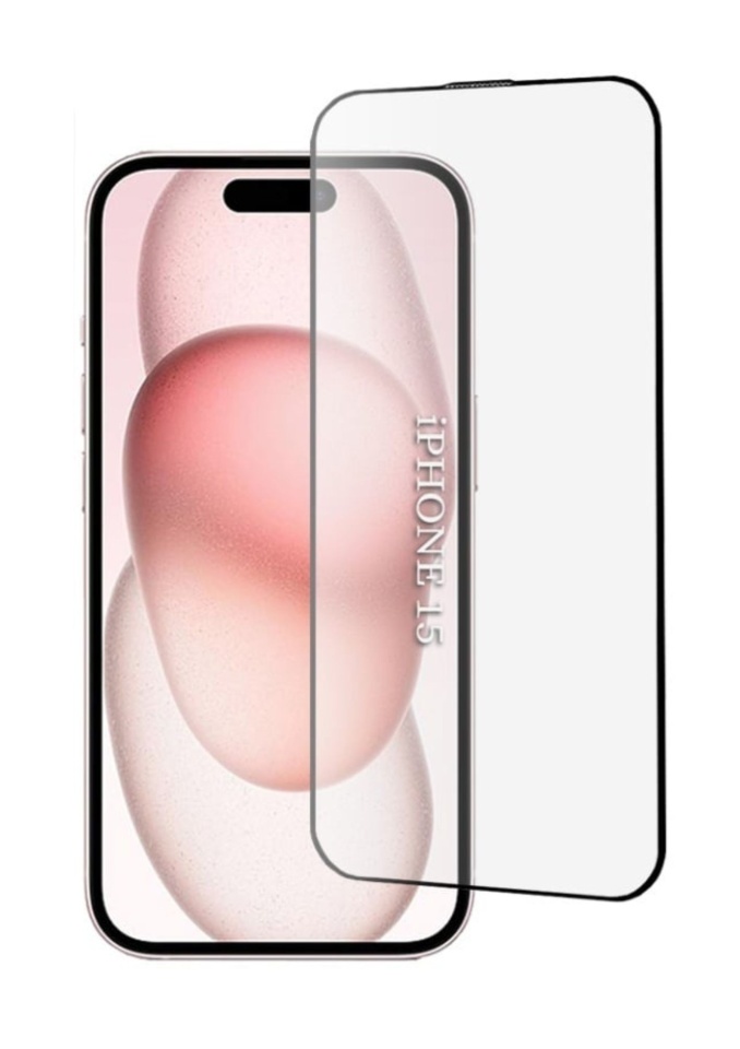 Folie pentru iPhone 15 / 16, SKYDDAR INNOVATION, ESD Glass Anti Static, Ultra HD, set cu sticker, Transparent