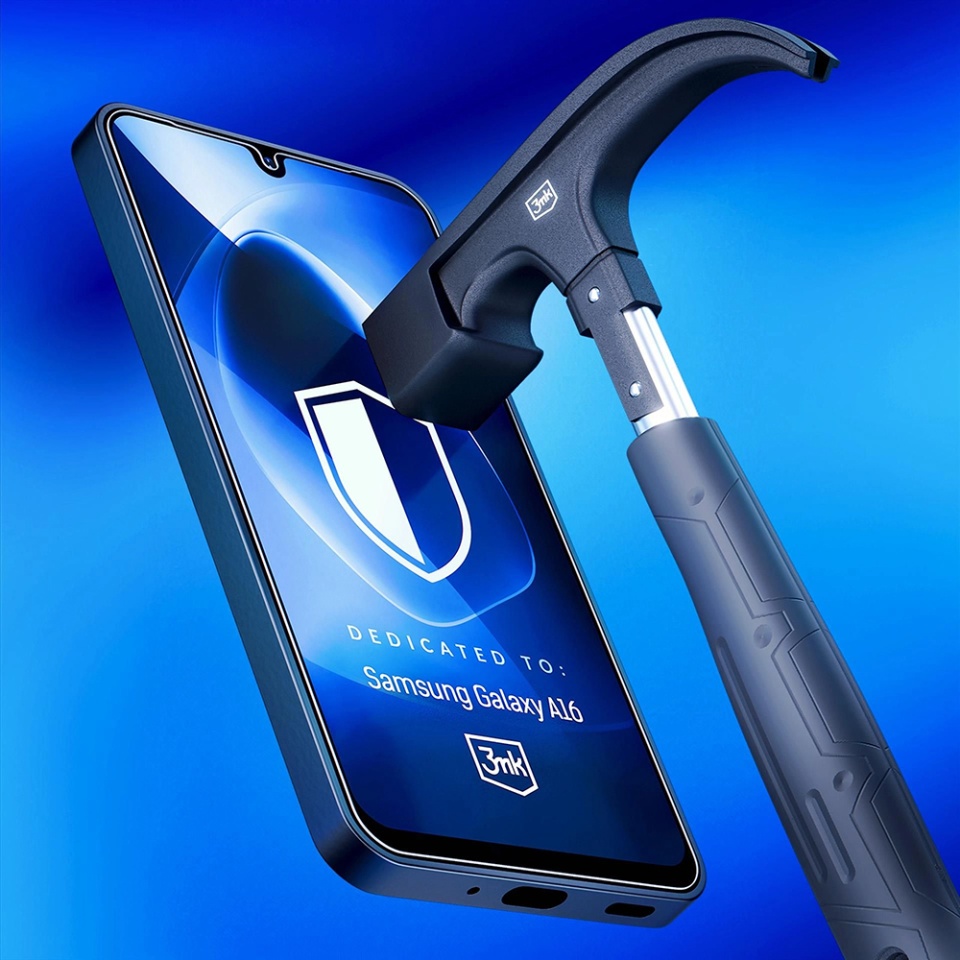 Folie pentru iPhone 17 din silicon, 3mk FlexibleGlass, Transparent - 1 | YEO