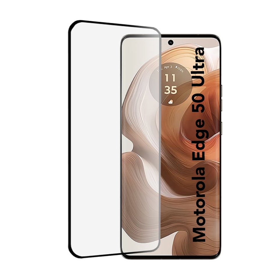 Folie pentru Motorola Edge 50 Ultra, Sticla Securizata, Ultra HD, Protectie 9H, Montare Simplă, SKYDDAR 111D - Transparent
