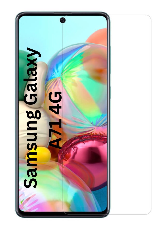 Folie pentru Samsung Galaxy A71 4G / Galaxy Note 10 Lite / Galaxy M51 / Galaxy A71 5G, SKYDDAR INNOVATION, Protectie 9H, 0.3mm, Clear Vision, set cu sticker, Transparent