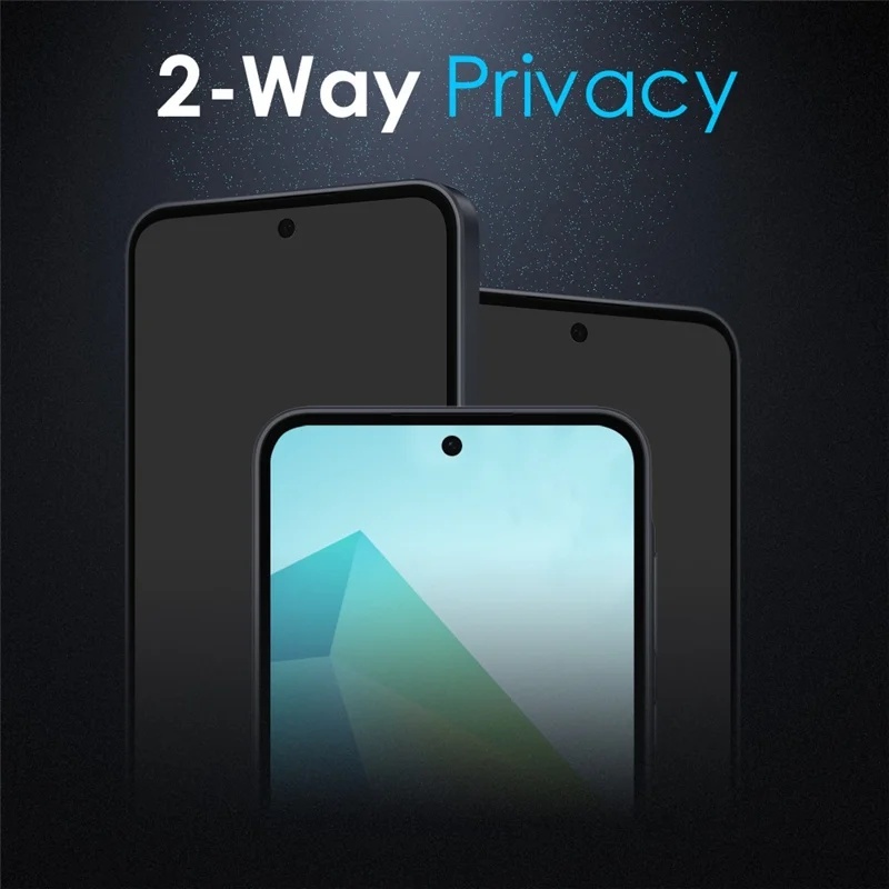 Folie pentru Samsung Galaxy S24 FE, Anti-spy Ultra HD, Protectie 9H, Montare Simplă, Wozinsky - Privacy - 2 | YEO