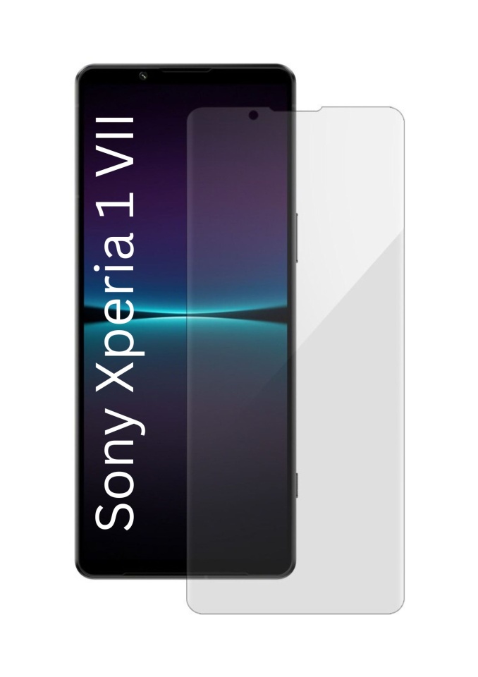 Folie pentru Sony Xperia 1 VII, SKYDDAR INNOVATION, Protectie 9H, 0.3mm, Clear Vision, set cu sticker, Transparent