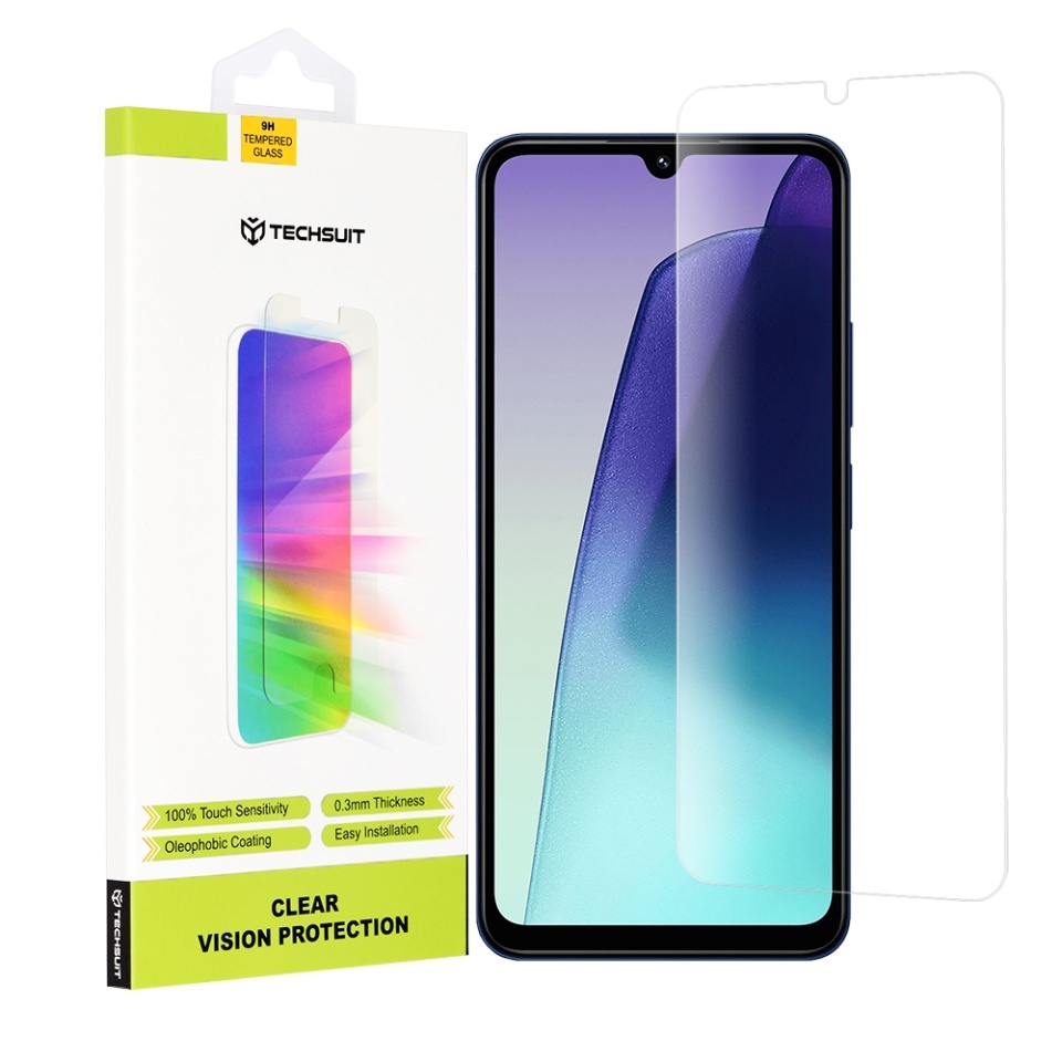 Folie pentru Xiaomi Redmi 14C / Poco C75 / Redmi A5 4G (Regional), SKYDDAR INNOVATION, Protectie 9H, 0.3mm, Clear Vision, set cu sticker, Transparent