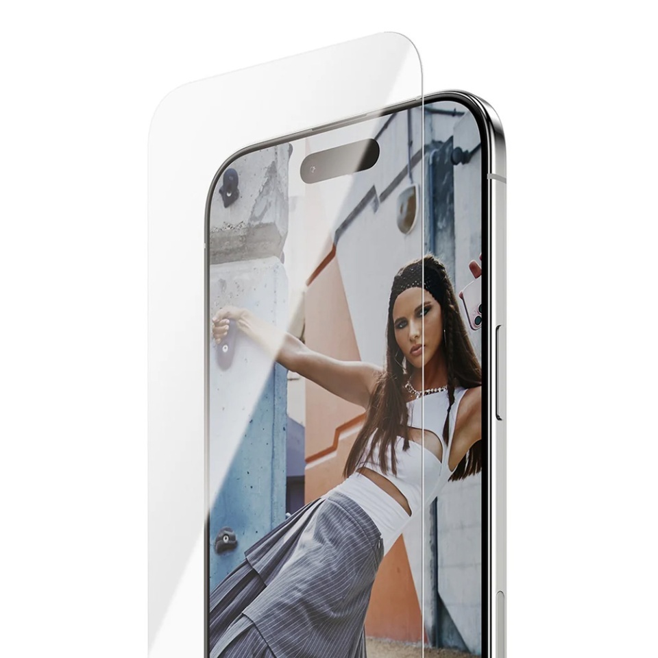 Folie Sticla pentru iPhone 17 Air, Ultra-Wide Fit w. EasyAligner, PanzerGlass, Anti-Soc si Anti-Bule, Transparent - 3 | YEO