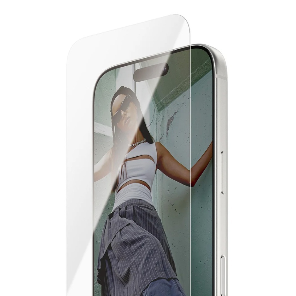 Folie Sticla pentru iPhone 17 Pro, Ultra-Wide Fit w. EasyAligner, PanzerGlass, Anti-Soc si Anti-Bule, Transparent - 3 | YEO