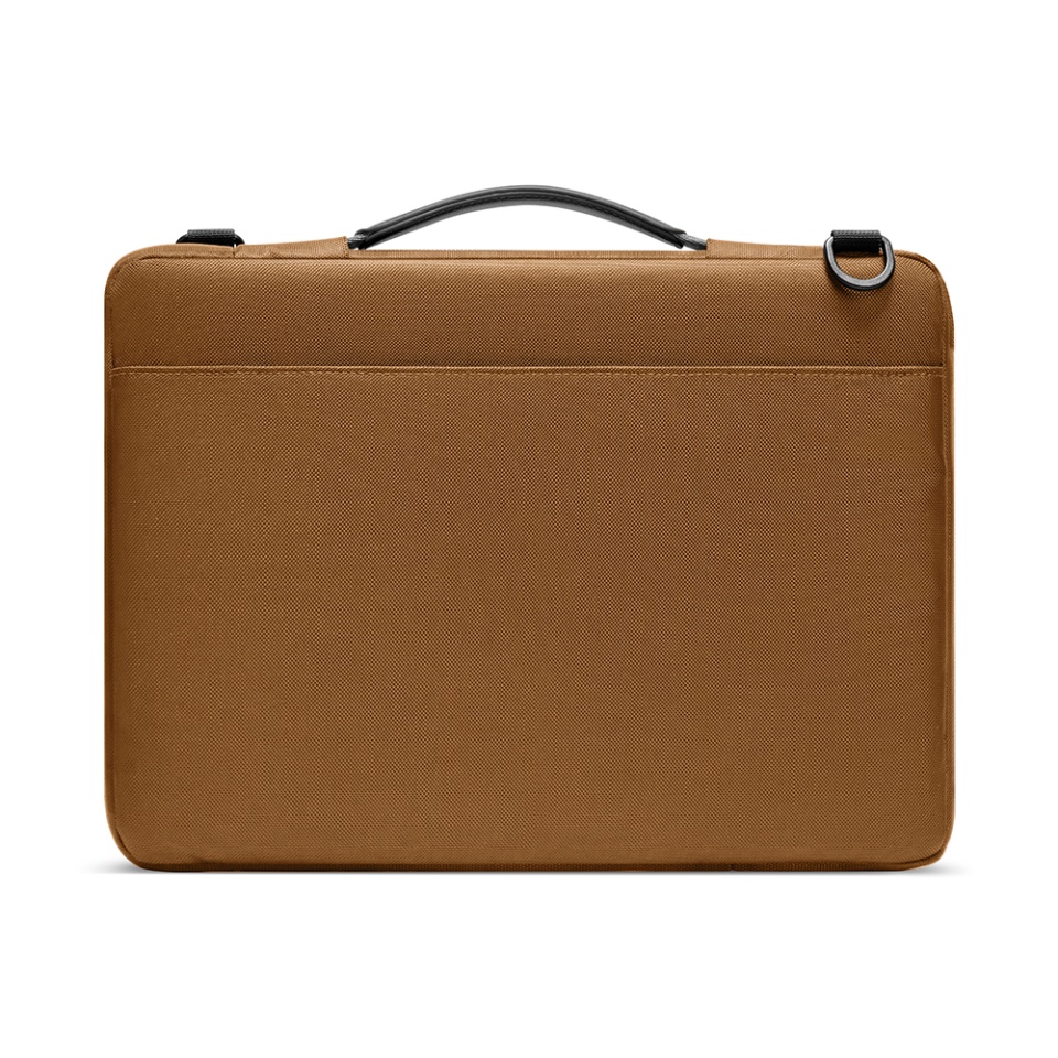 Geantă Laptop pentru Dispozitive de 13 inch, Curea de Umăr și Buzunar Mic Carduri, Tomtoc Defender Briefcase (A42) - Maro - 2 | YEO