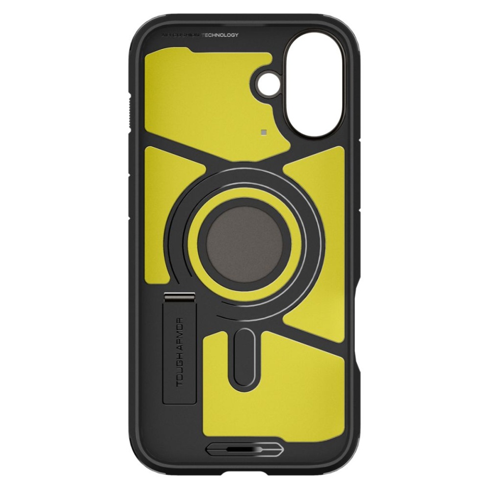 Husa Antisoc iPhone 16, Spigen Tough Armor - Cenusiu - 2 | YEO