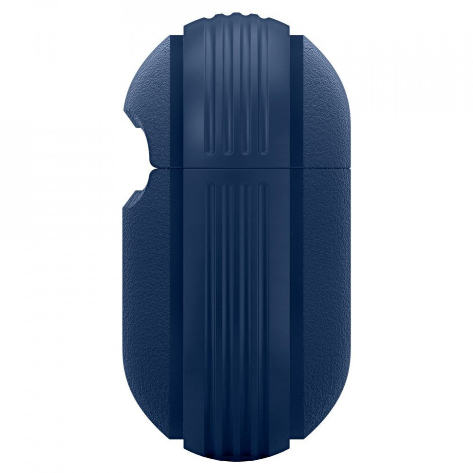 Husa Apple AirPods Pro, Spigen Caseology Vault - Navy Blue - 3 | YEO