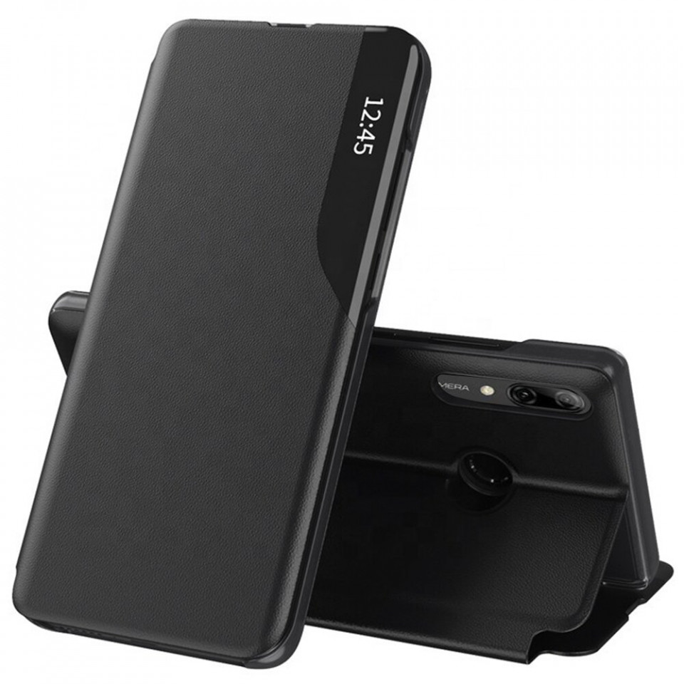 Husa Huawei P Smart Z tip carte, Techsuit eFold - Negru