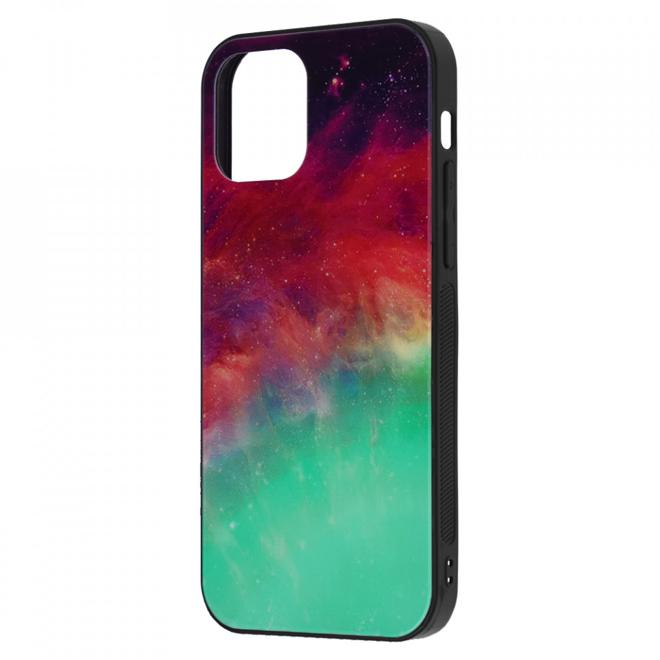 Husa iPhone 12 / 12 Pro cu sticla securizata, Techsuit Glaze - Fiery Ocean - 3 | YEO