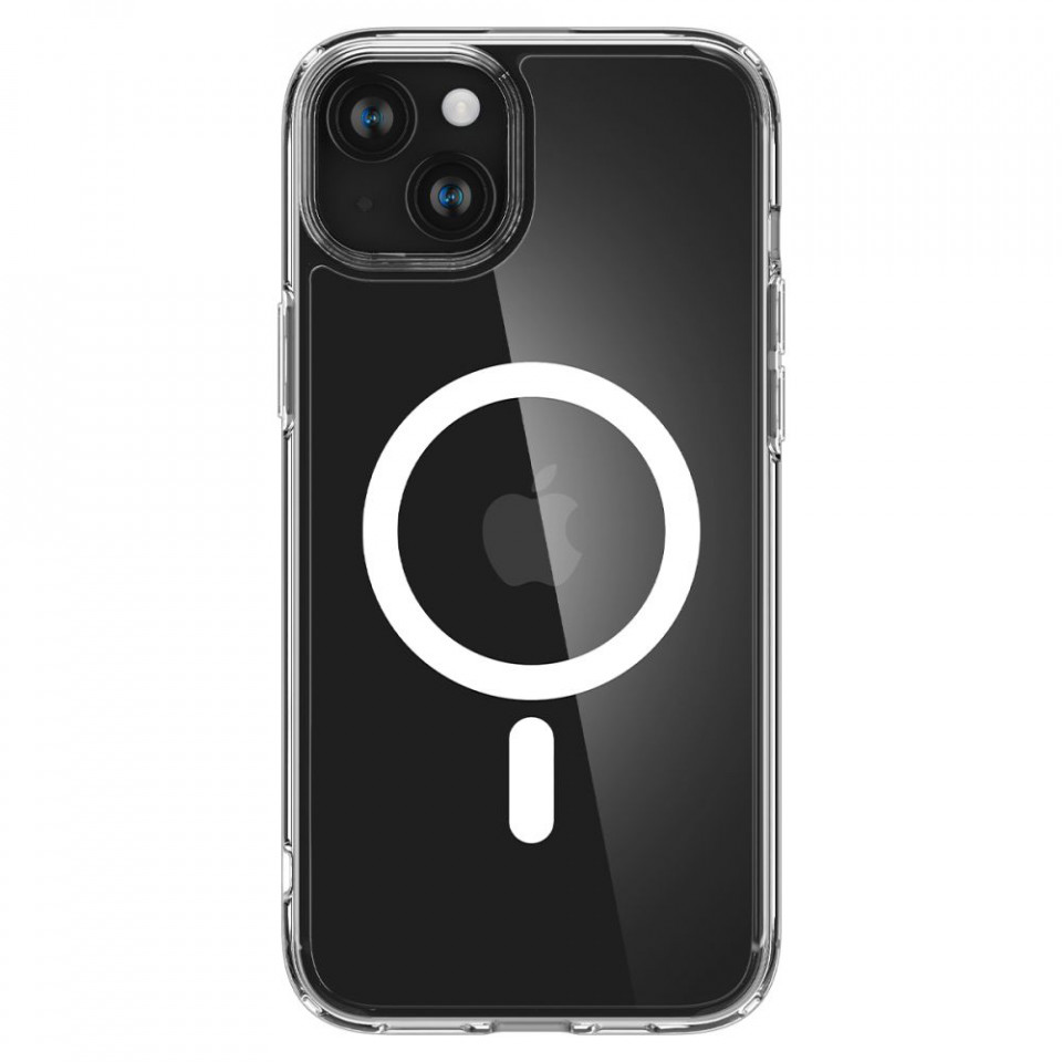 Husa iPhone 15, Spigen Ultra Hybrid MagSafe - Alb - 1 | YEO