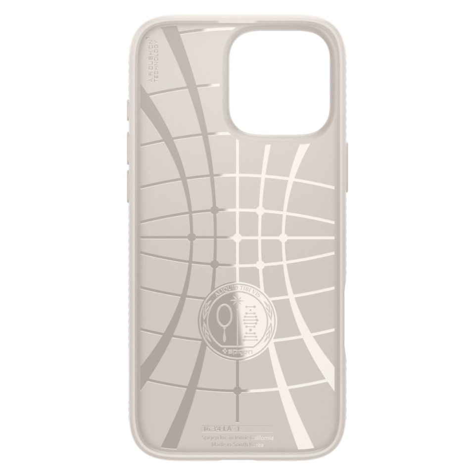 Husa iPhone 16 Pro flexibila, Spigen Liquid Air - Natural - 2 | YEO