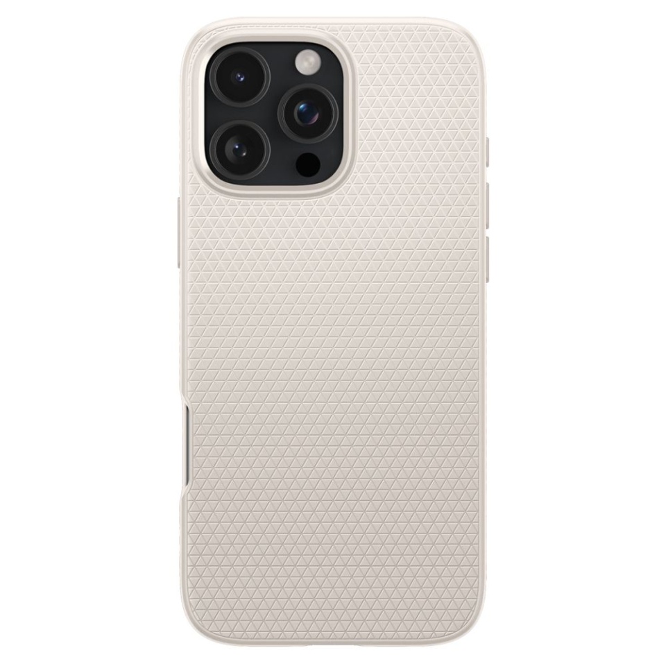 Husa iPhone 16 Pro Max flexibila, Spigen Liquid Air - Natural - 3 | YEO