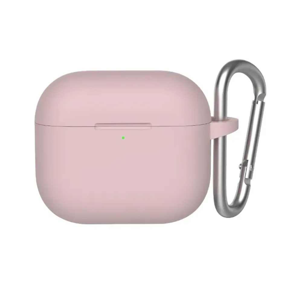 Husa pentru AirPods 4 din silicon moale, Blueo Liquid Silicone, Roz - 1 | YEO