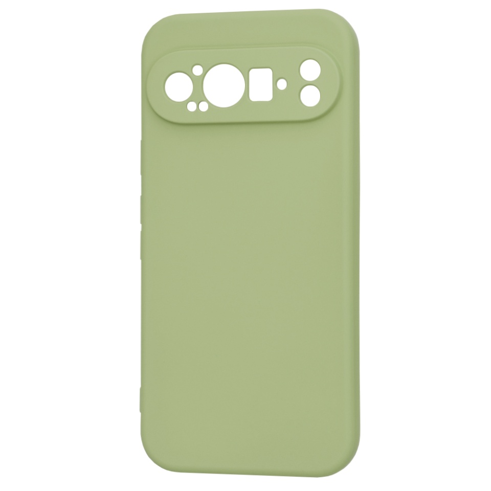 Husa pentru Google Pixel 9 Pro din Silicon Catifelat, Protectie Premium, Skyddar SoftElegance - Verde - 3 | YEO