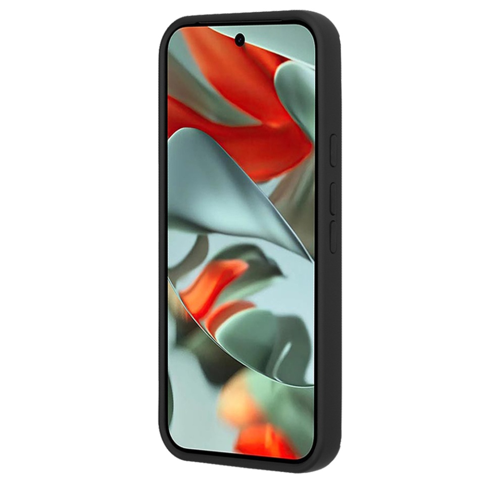 Husa pentru Google Pixel 9 Pro XL, SKYDDAR INNOVATION, Glinth cu Inel Rotativ 360° Magnetic, set cu sticker, Negru - 1 | YEO